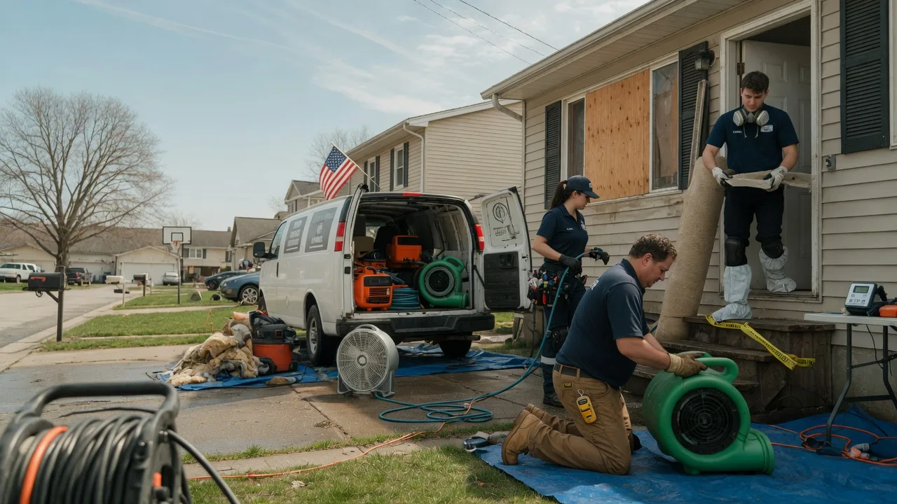 Water Damage Restoration in Columbia, SC near me